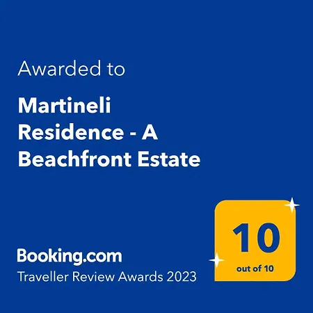 Villa Martineli - A Beachfront Estate *